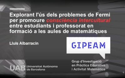Seminario a cargo del Dr. Lluís Albarracín